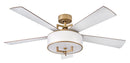 903056FHB-LID Hampton 56" LED Smart Fan www.DonsLightHouse.ca