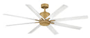 Vantage 66" LED Smart Fan - Heritage Brass - 907166FHB-LWD