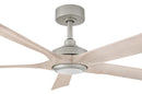 Layton 58" Smart Fan - Brushed Nickel - 907358FBB-LDD