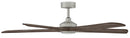 Layton 58" Smart Fan - Brushed Nickel - 907358FBN-LDD