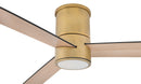 Speck Flush 52" LED Smart Fan - Heritage Brass - 907552FHB-LDD