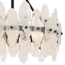 Abigail Semi flush 4 lights matte black - ABI1718MBK
