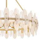Abigail Pendant 6 lights brushed gold - ABI2828BRG