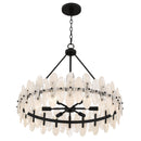 Abigail Pendant 6 lights matte black - ABI2828MBK