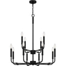 ABR5128MBK Abner Chandelier www.donslighthouse.ca
