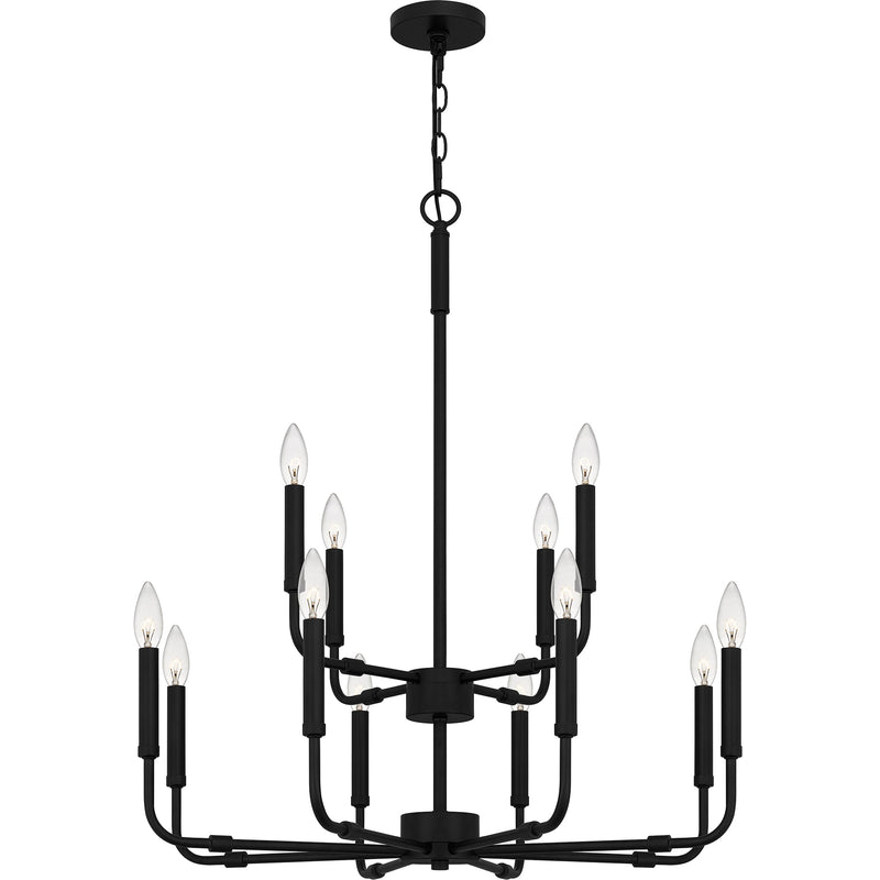ABR5128MBK Abner Chandelier www.donslighthouse.ca