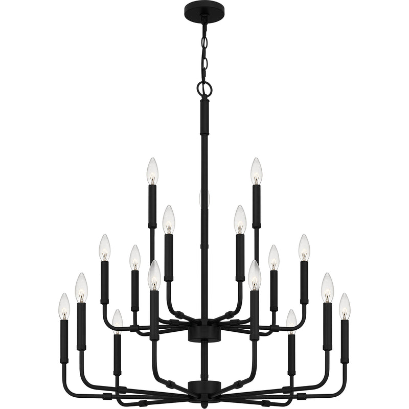 ABR5132MBK Abner Chandelier www.donslighthouse.ca