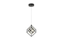 Tulip Collection Integrated LED Pendant, Matte Black