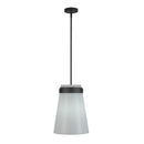Dahlia 1 Light Pendant 12", Black - AC10640BK