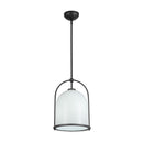Dahlia 1 Light Pendant 11.5", Black - AC10650BK