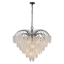Alessia 24 Light Chandelier, Black - AC11783BK