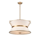 Layla Pendant 23.5" Diameter Brushed Brass