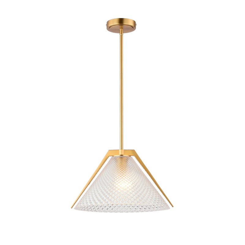 Baltic Collection 1-Light Pendant Brass