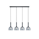 Kali Collection 4-Light Island/Pool Table Black