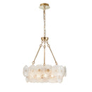 Bloom Collection 15-Light Chandelier Brass