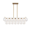 Globo Collection 8-Light Island/Pool Table Brass