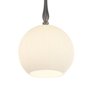 Kate 1 Light Pendant 10", Brushed Brass - AC12110BR