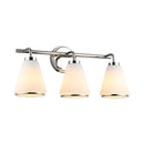 Zoey 3 Light Bathroom Vanity, Polished Nickel - AC12123PN