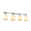 Zoey 4 Light Bathroom Vanity, Polished Nickel - AC12124PN