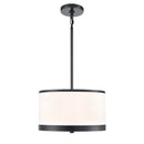 High Street 3 Light Pendant, Black - AC12161BK