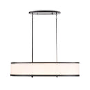 High Street 8 Light Island Light 15", Black - AC12164BK