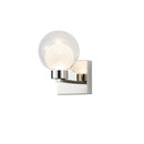 Colton 1 Light Wall Sconce, Chrome - AC12191PN