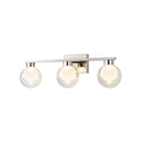 Colton 3 Light Bathroom Vanity, Chrome - AC12193PN