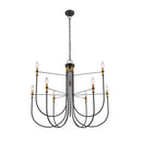 FOUNDRY COLLECTION 9LT Chandelier - AC12229BB