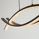 Nova - AC6713BK - linear chandelier
