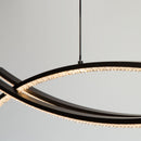 Nova - AC6713BK - linear chandelier