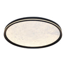 Luna Integrated LED Flush Mount 12", Black - AC6872BK