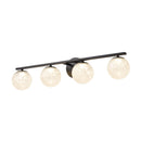 FORMA 24W LED Vanity 4lt Black - AC6964BK