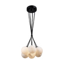 Camila Collection 7-Light Pendant Black