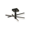 Stix - LED Semi-Flush Mount - Black