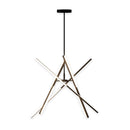 Stix - LED Chandelier - Black