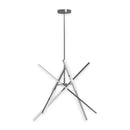 Stix - LED Chandelier - Chrome