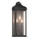 Madrid 3 Light Outdoor Wall Sconce, Black - AC8187BK