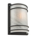 Keswick 1 Light Outdoor Wall Sconce 13", Black - AC8728BK