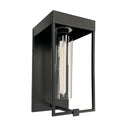 Gardenbrooke - 1-Light Outdoor Wall Light - 10" - Black