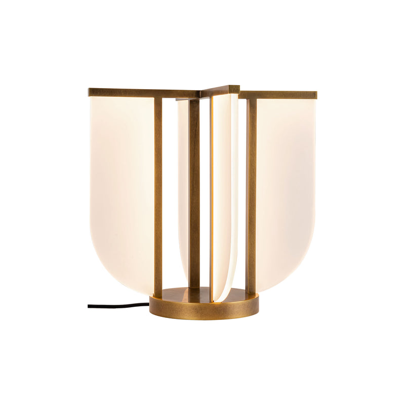 Anders 16-in Vintage Brass LED Table Lamp - TL336815VB