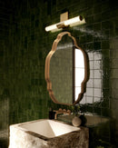 Apollo 6-in Vintage Brass LED Wall Vanity - WV353020VB
