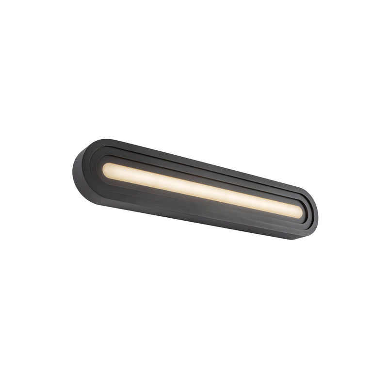Arco 24-in Black LED Vanity Light - VL21324-BK-UNV