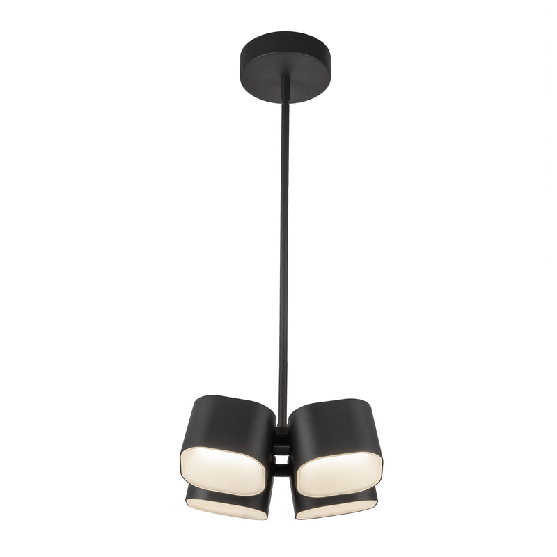 Arena 11-in Black LED Pendant - PD73411-BK-UNV
