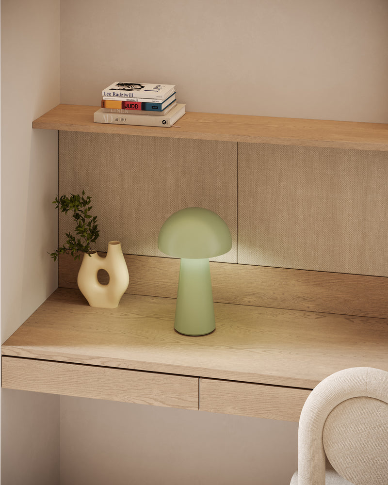 Asher 5-in Sage Green LED Table Lamp - TL64108-GN