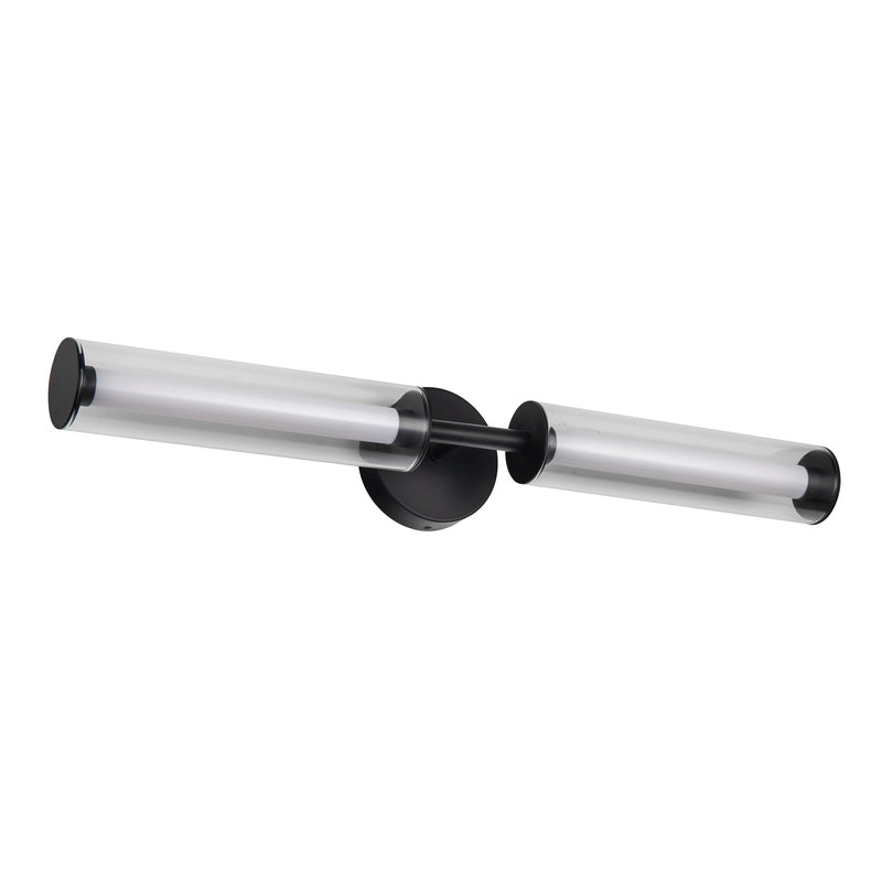 Braga 28-in Black LED Vanity - VL28028-BK