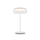 Brilla 6-in White LED Table Lamp - TL68211-WH