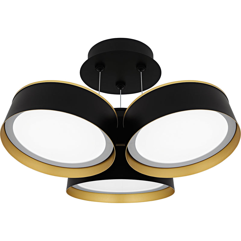 BYS1719MBK Byrnes Semi-Flush Mount www.donslighthouse.ca