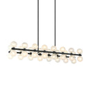 NIMBUS - Matte Black linear pendant - C30732MB