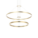 O'HARA - Brushed Gold chandelier - C30856BG