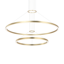 O'HARA - Brushed Gold chandelier - C30864BG